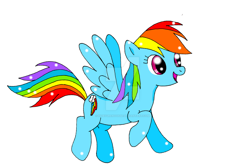 RAINBOW DASH DRAWING