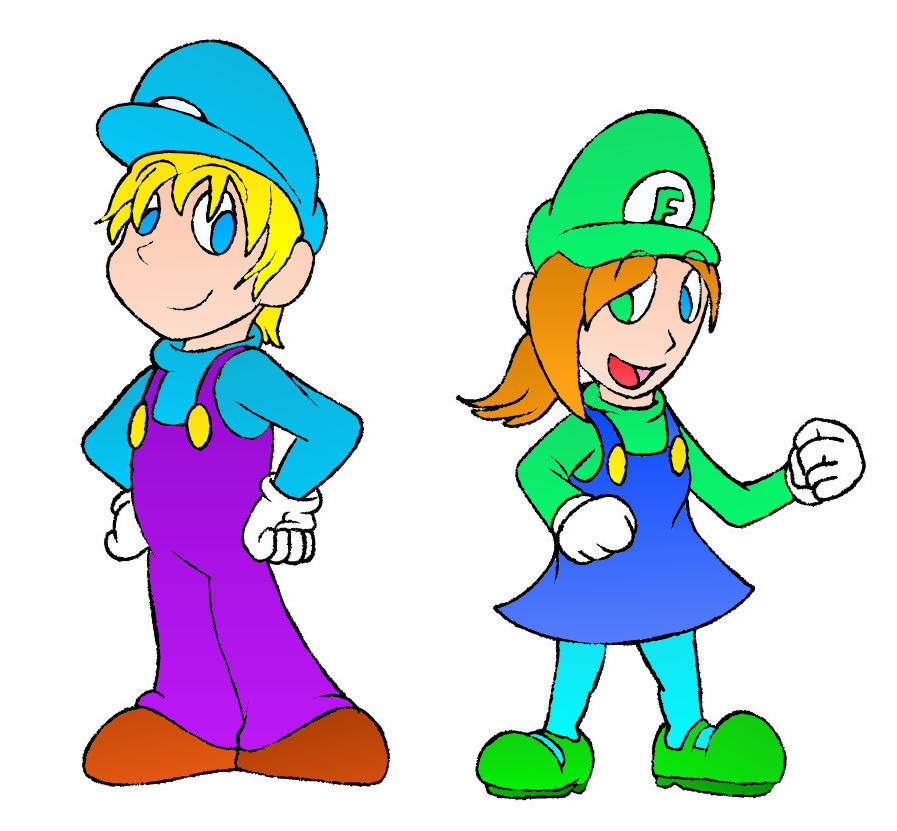 Fafa Mario COLLAB : JAMES AND FAFA by HOBYGRENOUSSE on DeviantArt