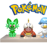 .:LES STARTERS 9G EN MODELE 3D:.