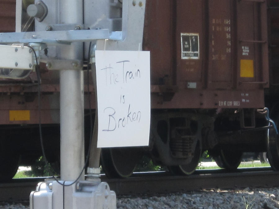 When The Train Breaks Down..