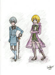 Ciel and Alois :: For Gir-Chan