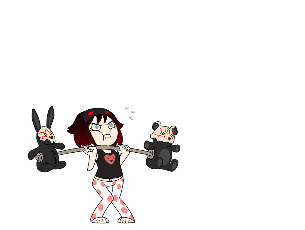 Swol Drawing SMOL getting SWOL by ari-6 on DeviantArt
