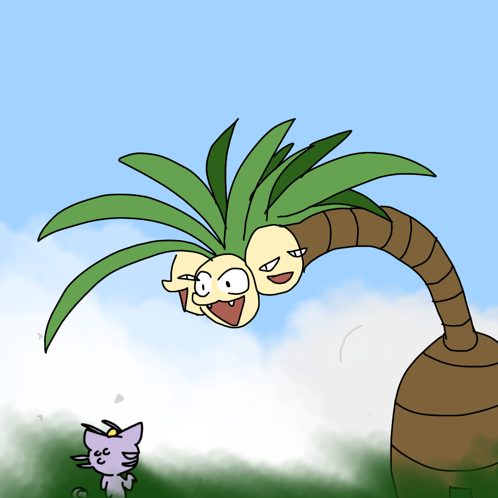 Exeggutor by mem-gem on DeviantArt