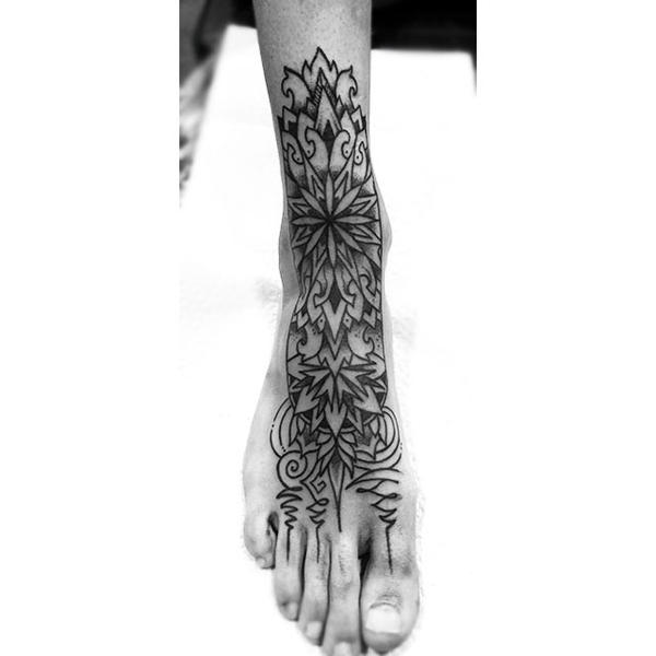 Foot mandala and symbols by OrgeSTC on DeviantArt