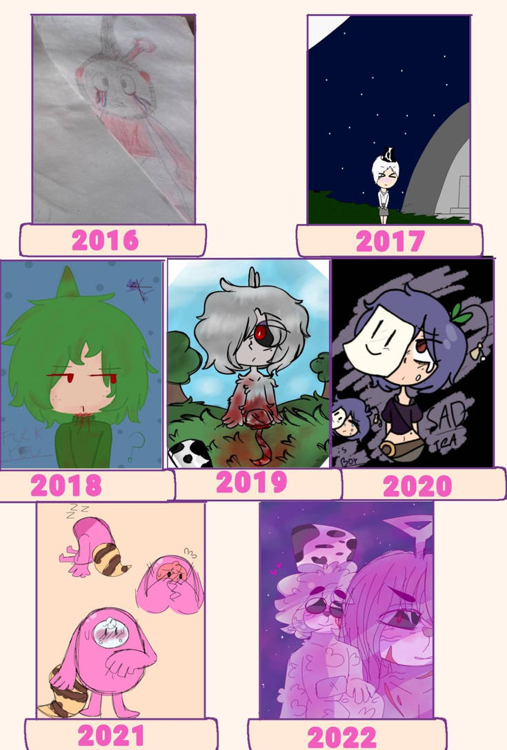Drawing evolution by ZUKU0art on DeviantArt
