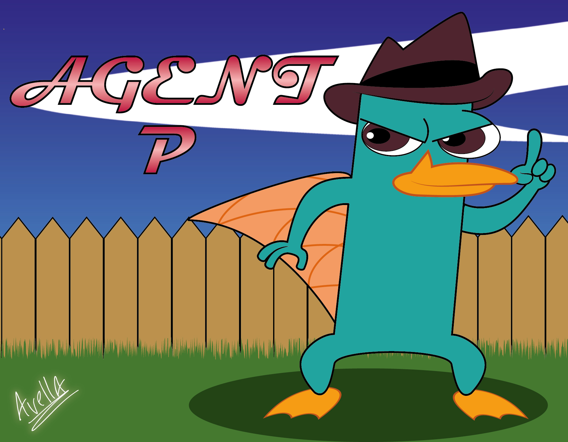Perry the platypus by avellante on DeviantArt