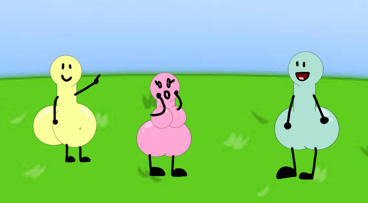 Bfdi Three Body The trio see's the sky in bfdi style by kimmychucart on DeviantArt