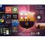 My Awesome Barca Themed Desktop :D