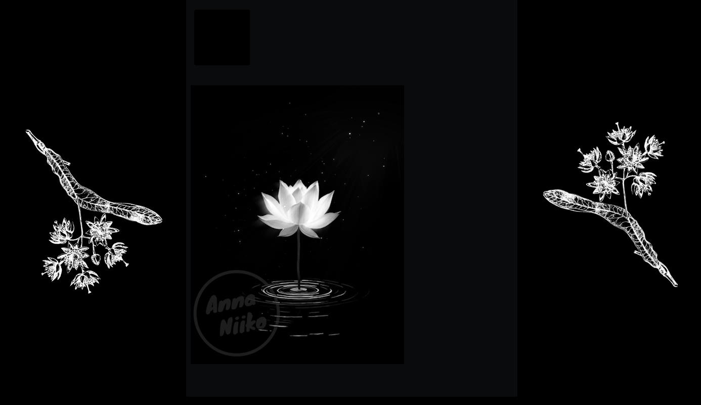 Steam Artwork - Lotus ( Black and White )