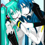 Vocaloid, Miku x Kaito