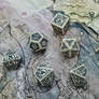 Viking Art and Dungeons and Dragons Roleplay dice