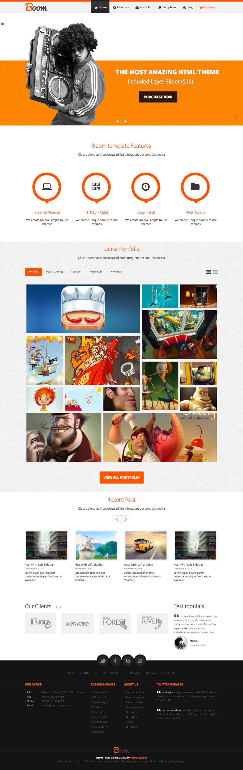 Boom Full Layout by FelixPlus on DeviantArt