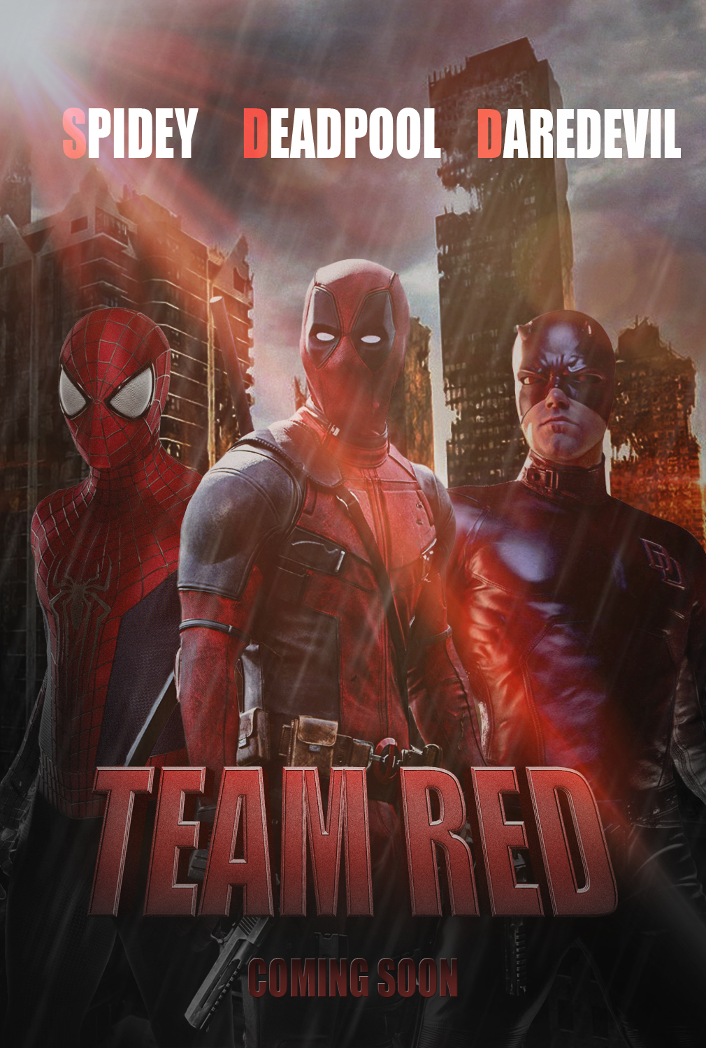 Red and Team Fan Art