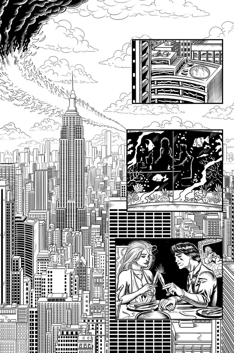 Titans sample comics Page01 by mantoano on DeviantArt