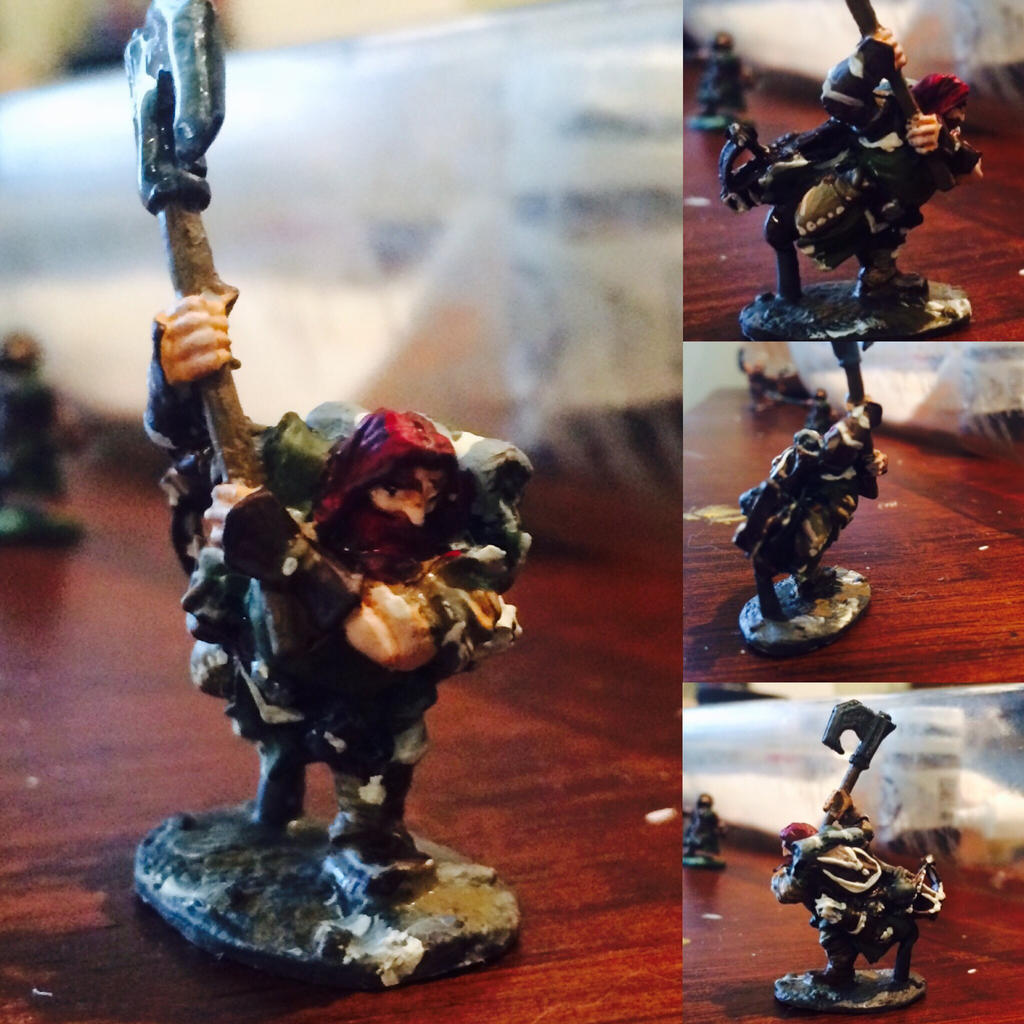 Dwarf ranger by Celerybandit on DeviantArt