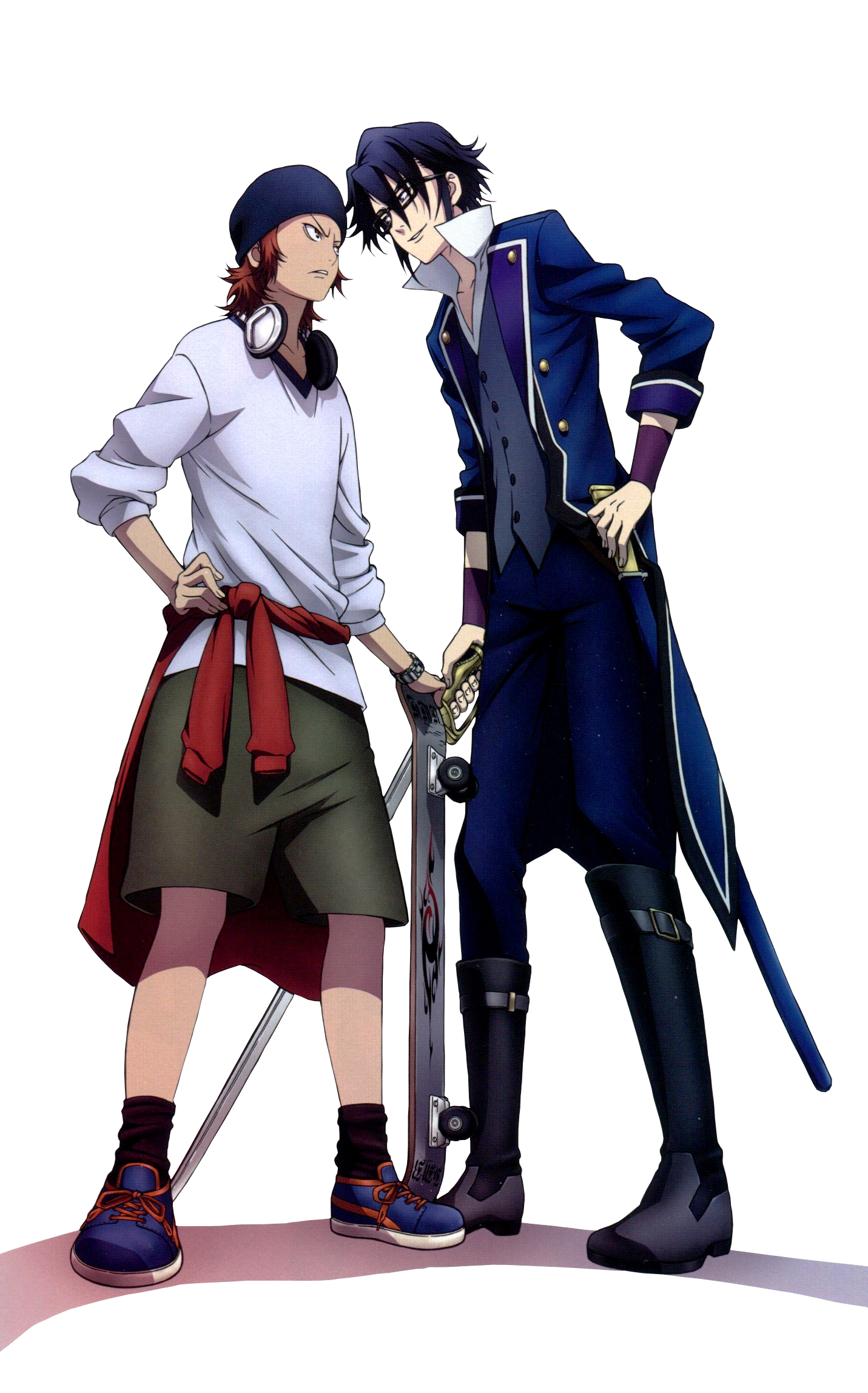 K Project: Yata and Fushimi Render