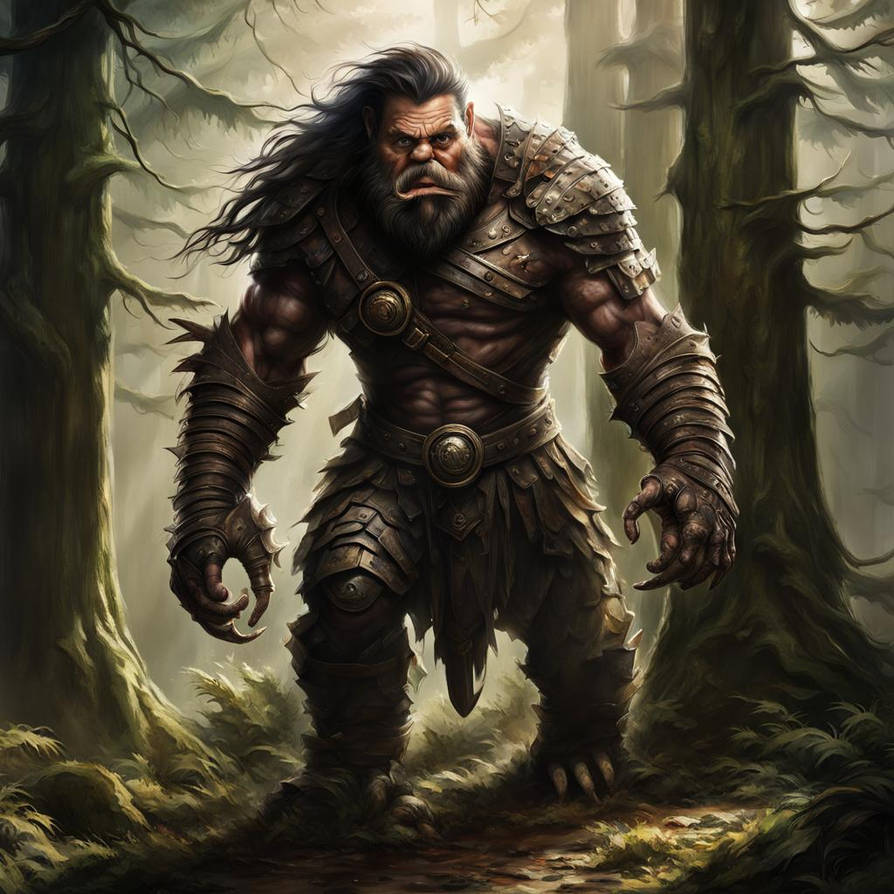 Ogre Fall Forest Ogre by Alyarie on DeviantArt