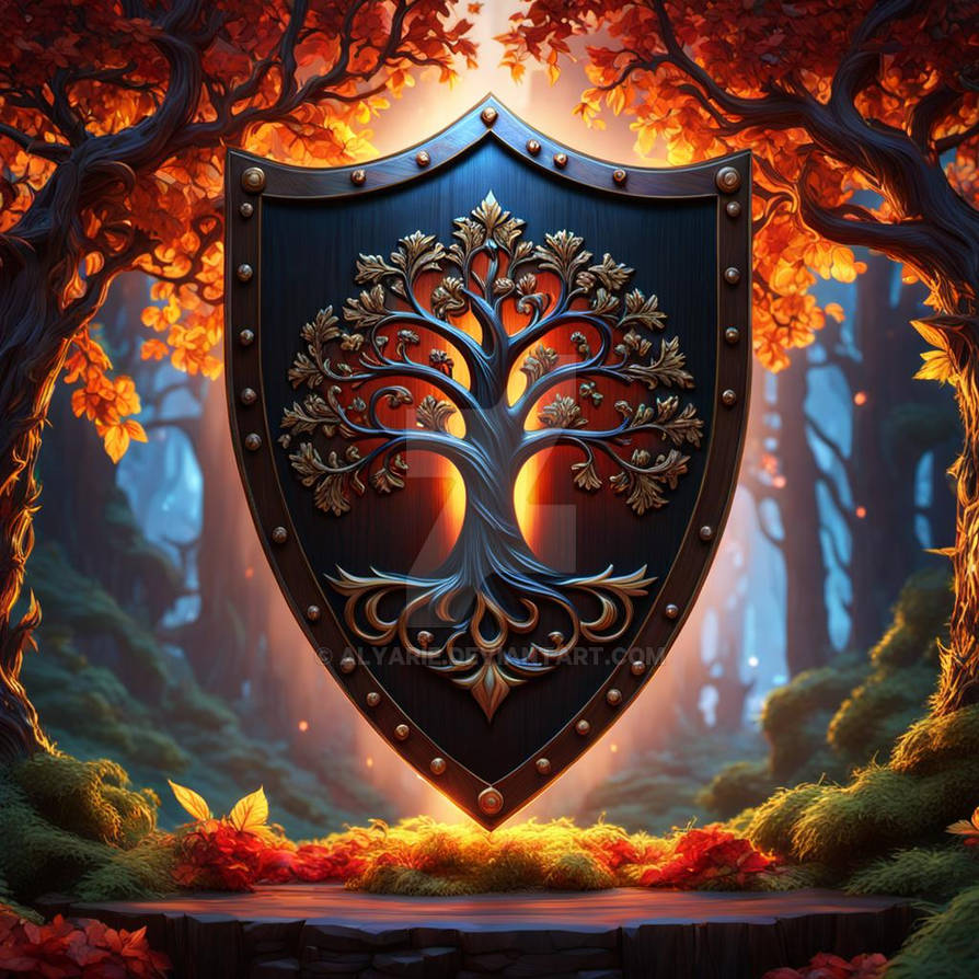 Shield Heraldry Tree Of Life By Alyarie On DeviantArt shield-heraldry-tree-of-life-by-alyarie-on-deviantart