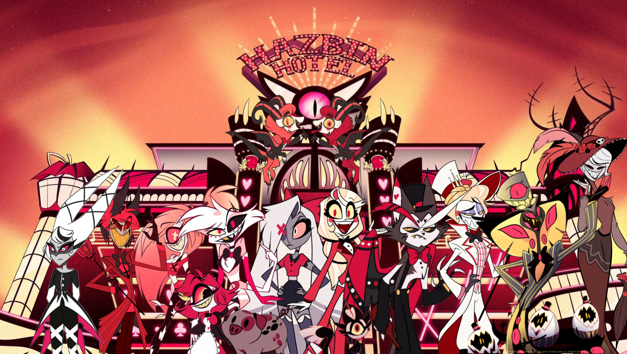 Hazbin Hotel Characters Wallpaper by EManNYC01 on DeviantArt