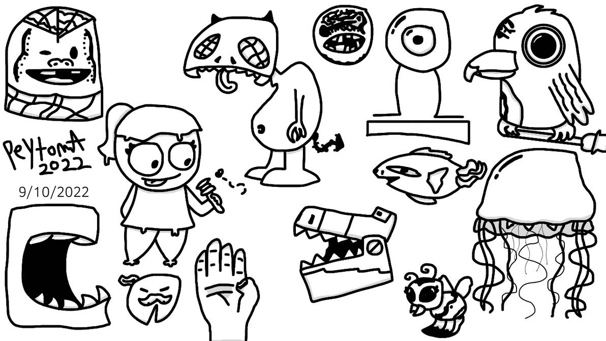 Randomness 317 Random Doodles 4 by Peyton317 on DeviantArt