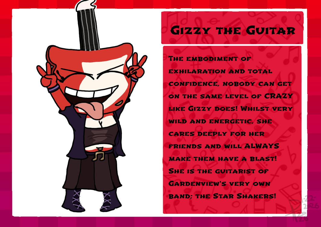 Gizzy Sign Gizzy the Guitar (Dandy's World OCs) by Peyton317 on DeviantArt