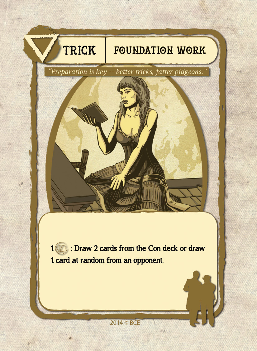 Foundation Work Card Illustration