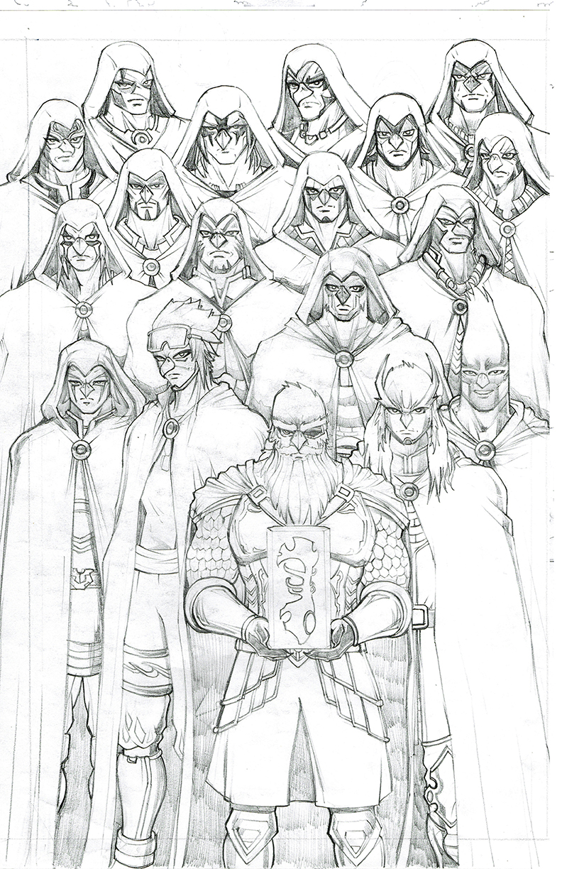 TSBC Collectors Edition Cover Sketch