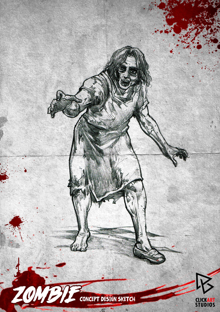 Zombie Sketch 05