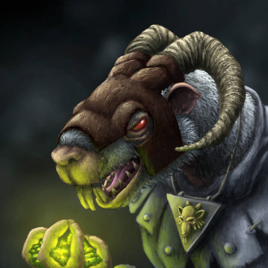 Thanquol - Prophet of the Horned Rat by TheGreyLordBrushwork on DeviantArt