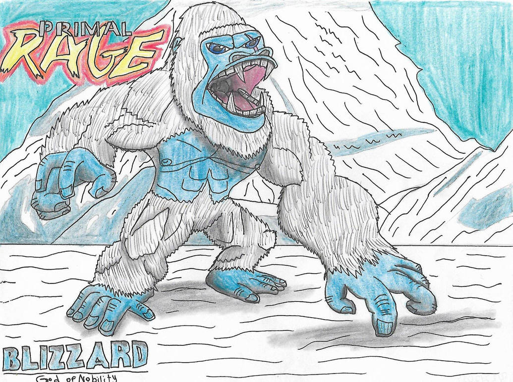 Primal Rage - Blizzard by bigal110500 on DeviantArt