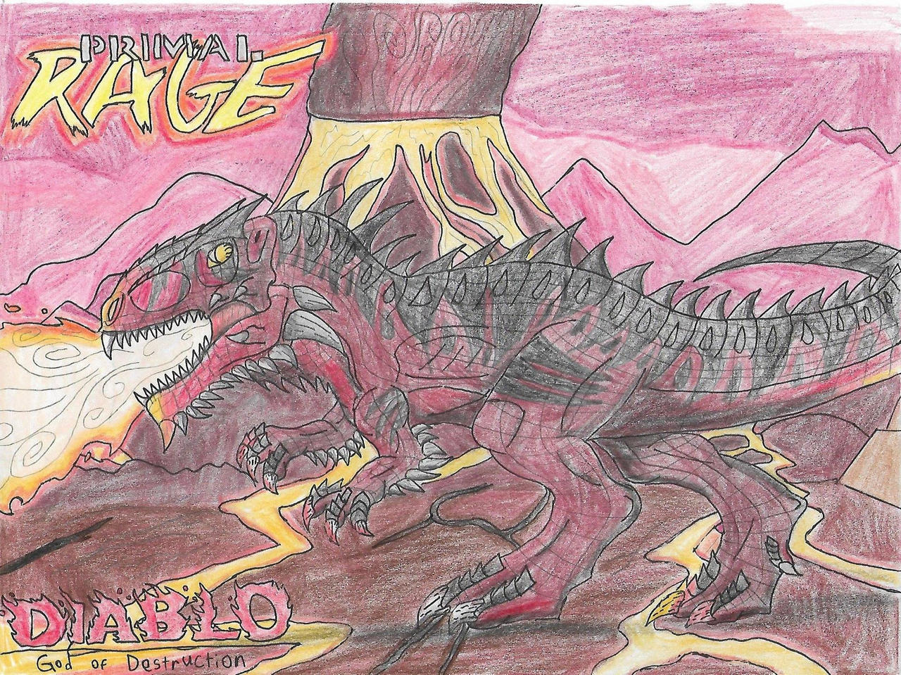 Primal Rage - Diablo by bigal110500 on DeviantArt