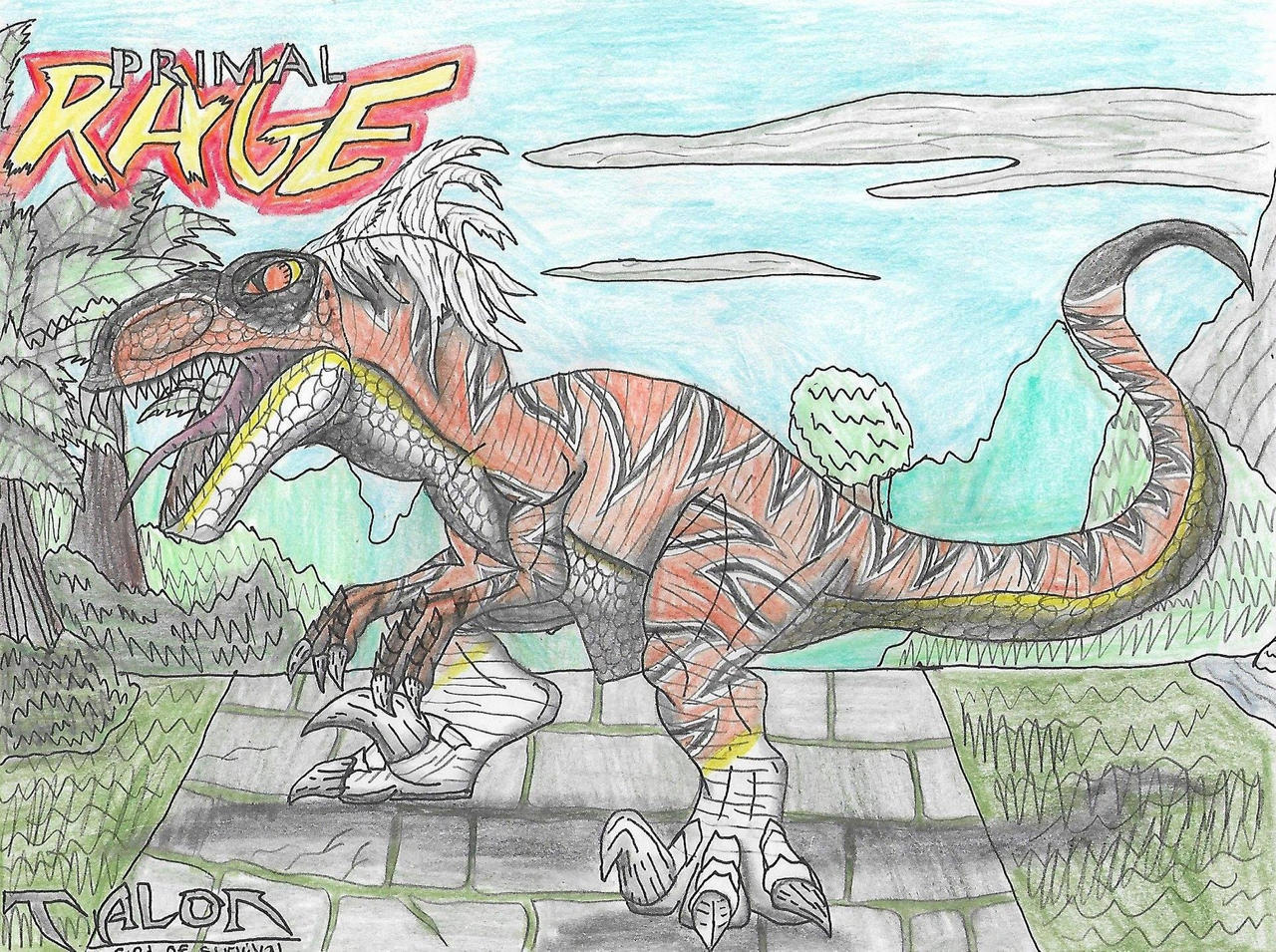 Primal Rage - Talon by bigal110500 on DeviantArt