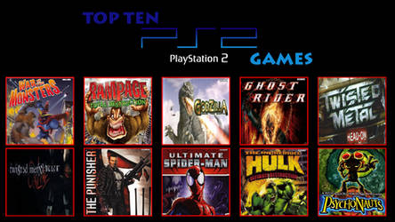 Top 10 PS2 Games I Ever Played