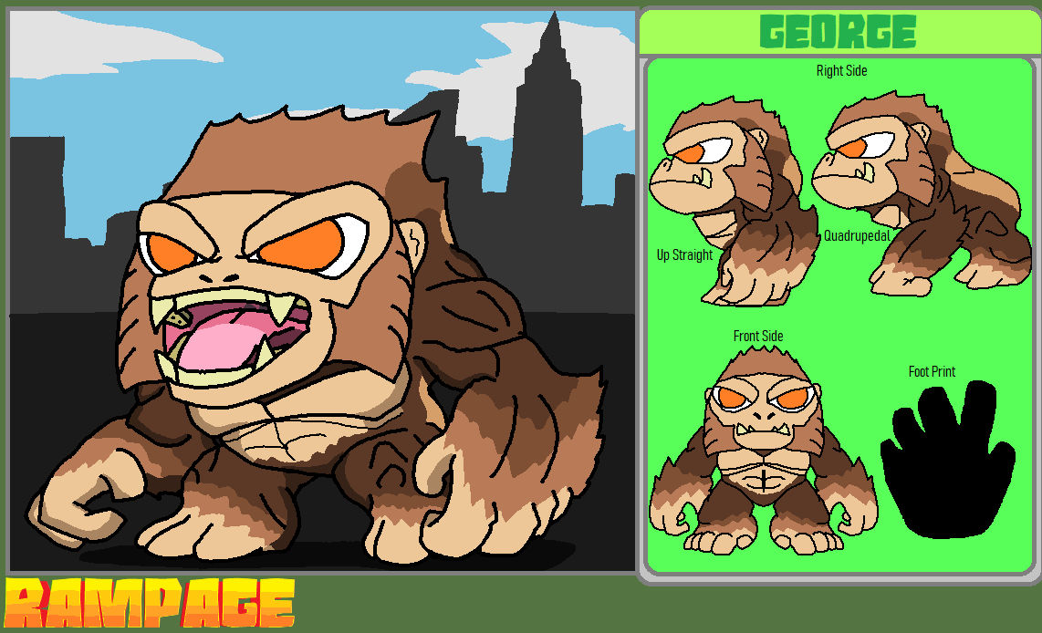 RAMPAGE - George by bigal110500 on DeviantArt