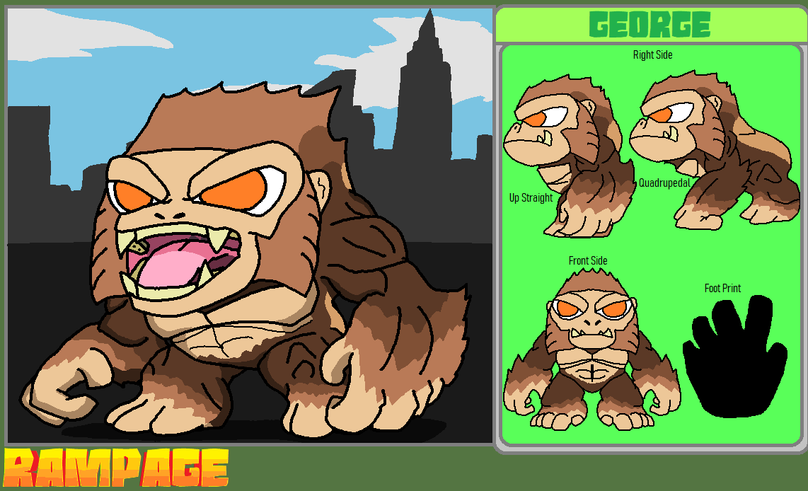 George Rampage Render RAMPAGE - George by bigal110500 on DeviantArt