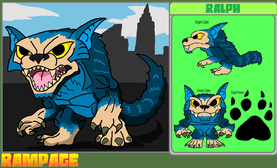 RAMPAGE - Ralph by bigal110500 on DeviantArt