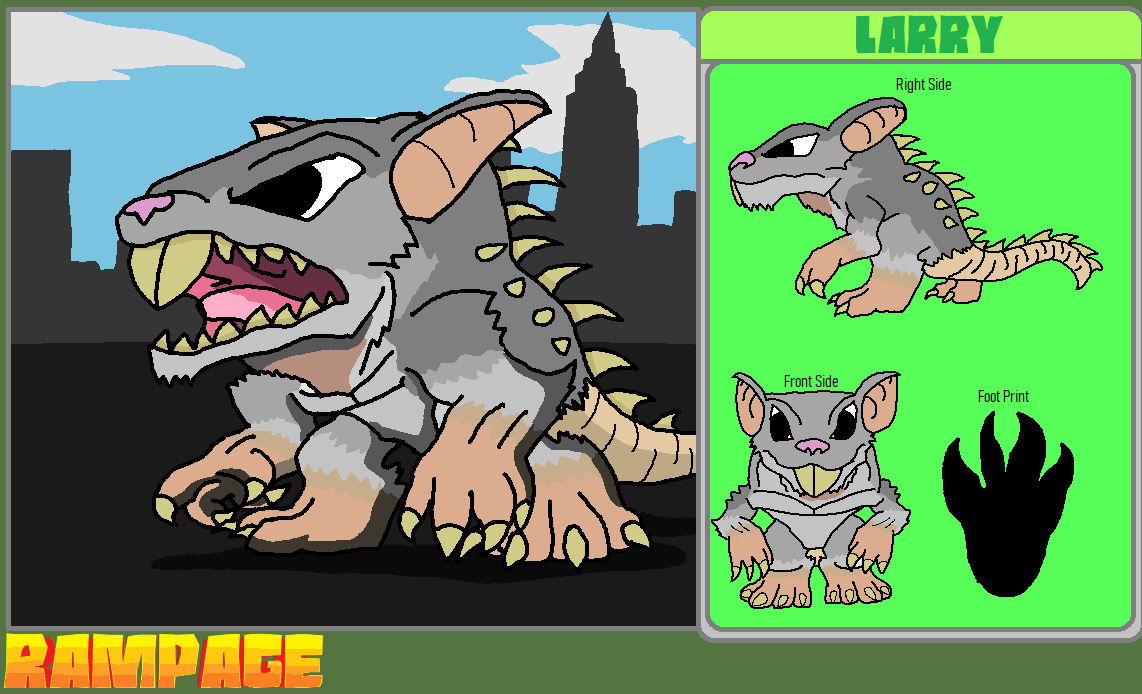 Deviantart Gts Rampage 3d RAMPAGE - Larry by bigal110500 on DeviantArt