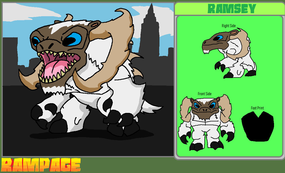 Deviantart Rabbit Rampage RAMPAGE - Ramsey by bigal110500 on DeviantArt