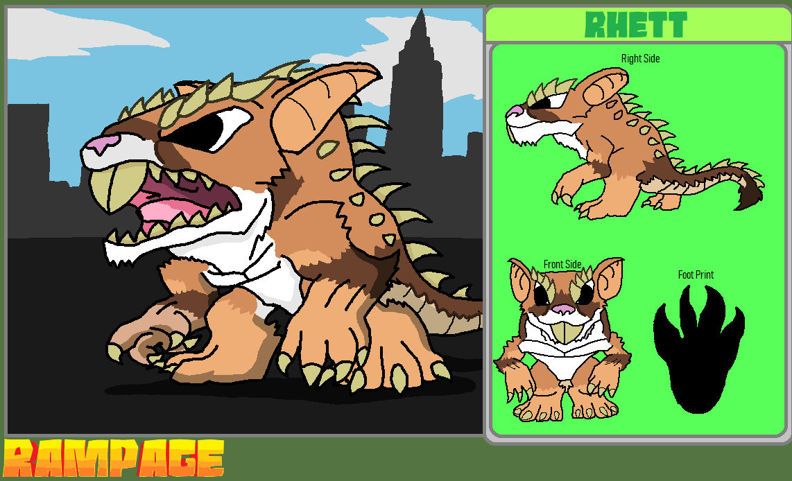RAMPAGE - Rhett by bigal110500 on DeviantArt