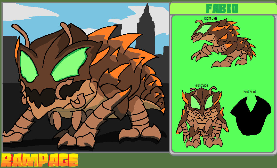 Deviantart Rabbit Rampage RAMPAGE - Fabio by bigal110500 on DeviantArt