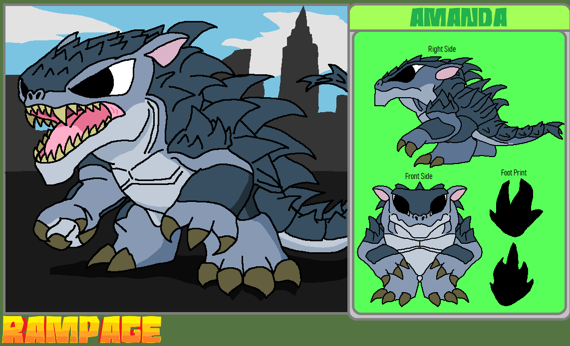 Deviantart Rampage Dc RAMPAGE - Amanda by bigal110500 on DeviantArt