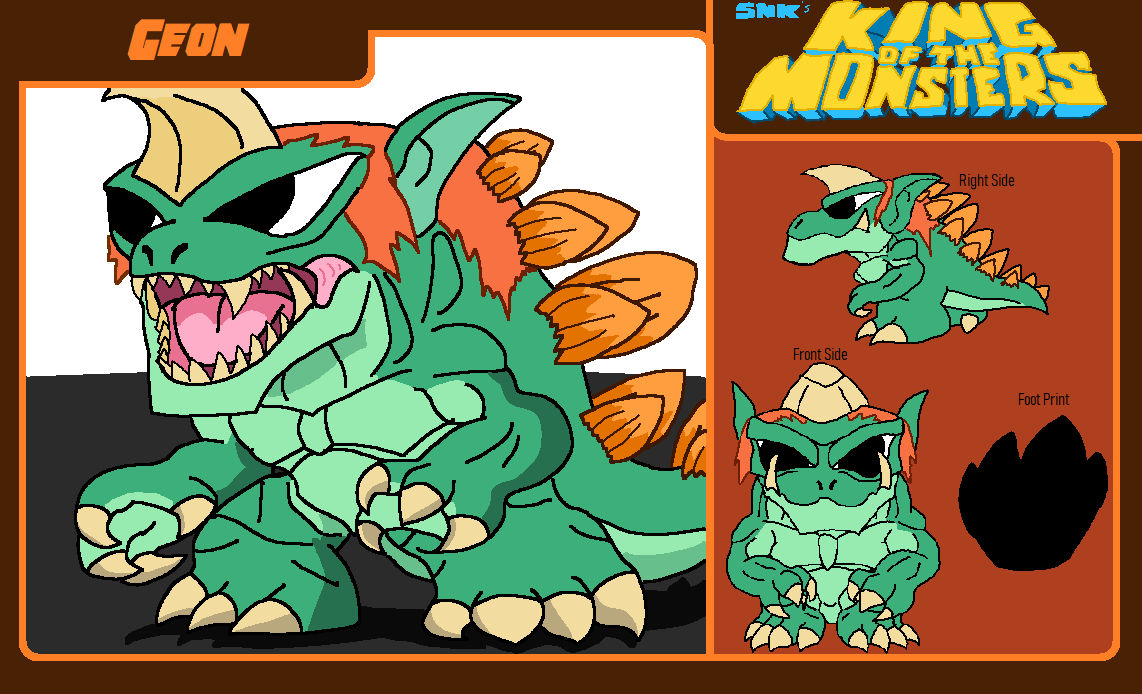 SNK's KotM - Geon by bigal110500 on DeviantArt