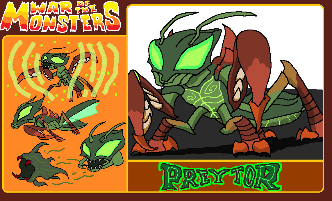 War of the Monsters - Preytor by bigal110500 on DeviantArt