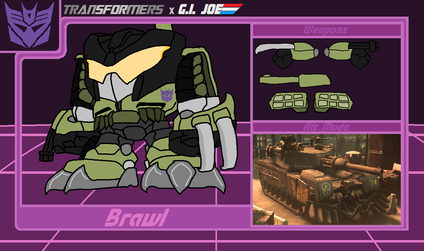 Transformers Brawl Deviantart Transformers x G.I. JOE - Brawl by bigal110500 on DeviantArt