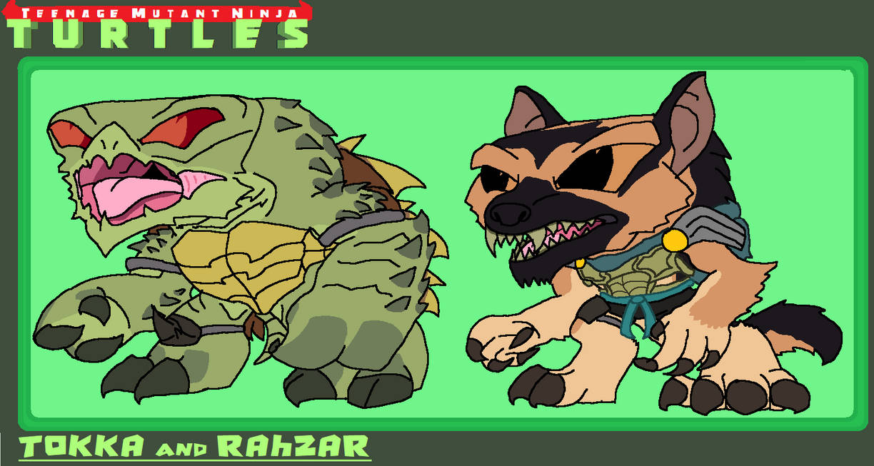 TMNT - Tokka and Rahzar by bigal110500 on DeviantArt