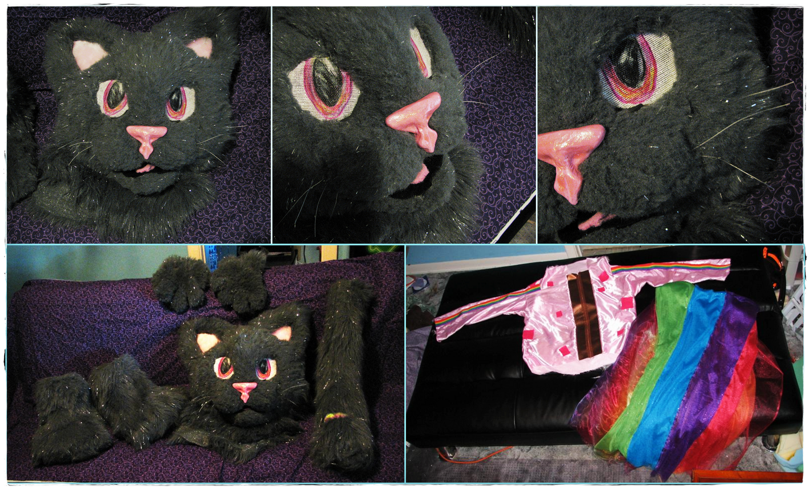 Sparkley Grey Poptart Nyan Cat Partial (2010)