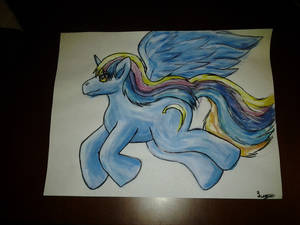 My Little Pony Custom Painting Ringlet-Based by Eternalskyy