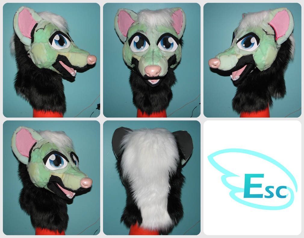 Kamon the Skunk - Modified Foam Base by Eternalskyy on DeviantArt