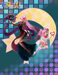 Chibiusa and Wicked Lady by Channel-Square