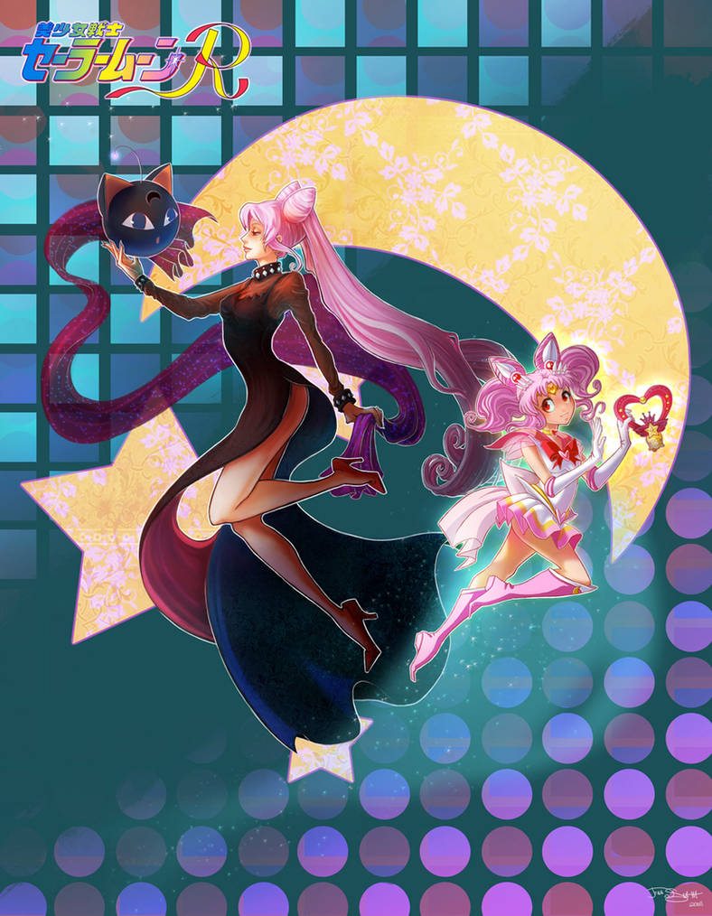 Chibiusa and Wicked Lady by Channel-Square